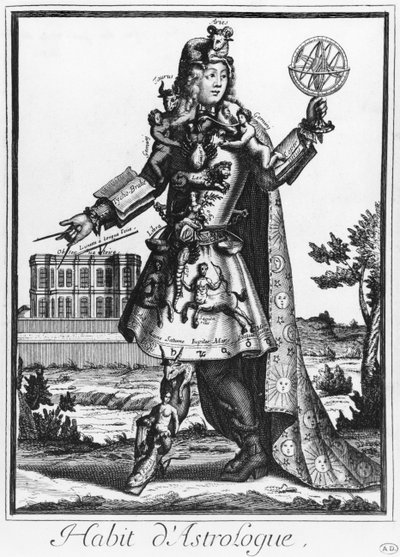 Costume per un astrologo da Nicolas II de Larmessin